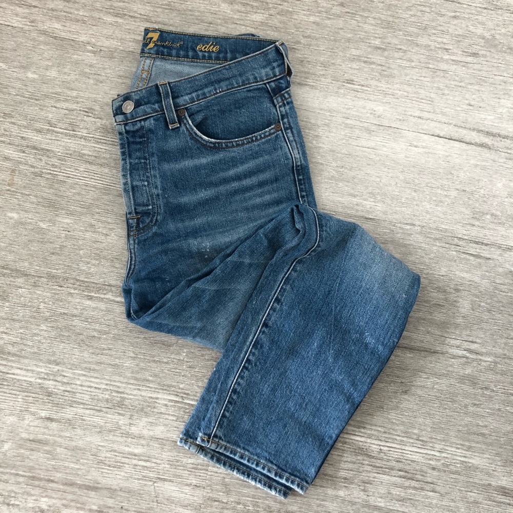 SOLD 7 for all Mankind skinny ‘Edie’ jeans size 27